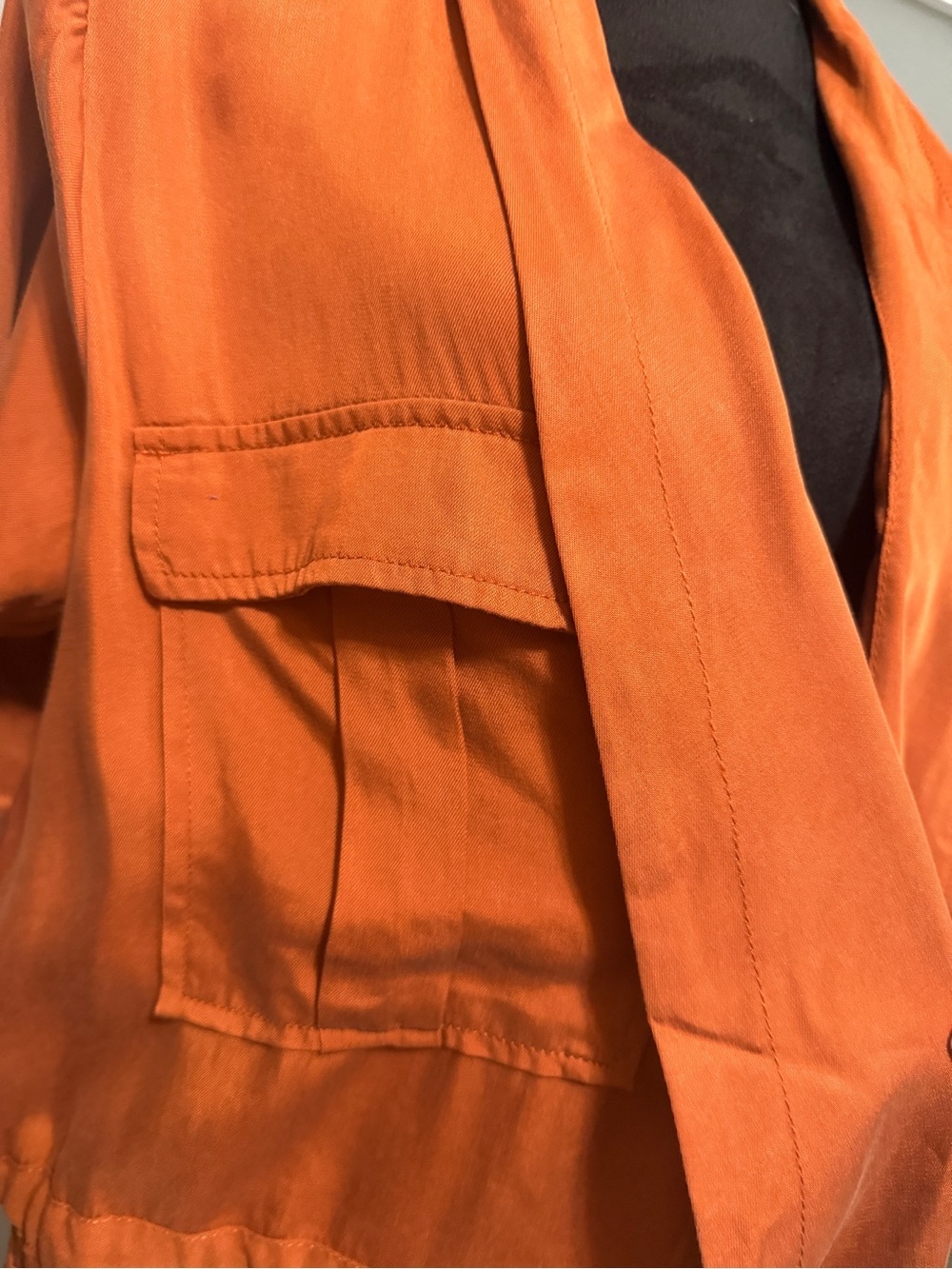 Reitman's Open Front Jacket Rust Orange - Picture 6 of 11